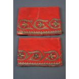A pair of cuffs for senior officer's