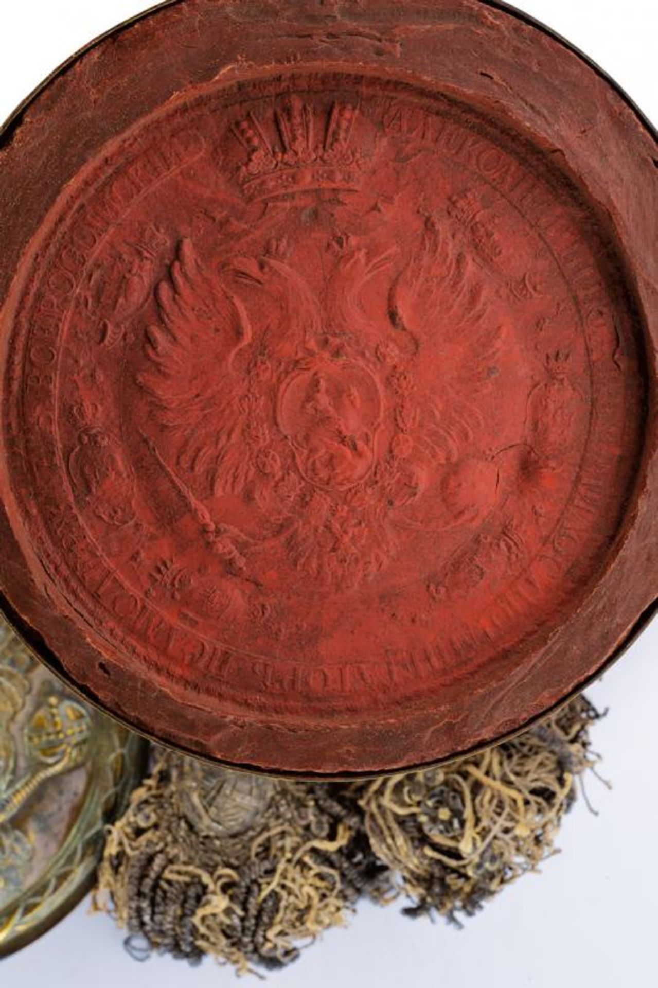 An imperial seal with case - Bild 7 aus 8