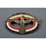 A 'Militärverwaltung Belgien und Frankreich' badge