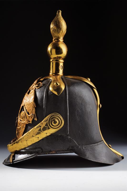 A very scarce helmet of the Naval artillery - Image 2 of 8