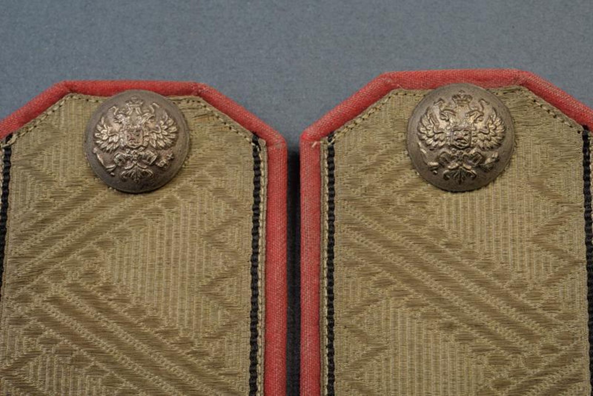 A pair of a civil servant shoulder boards with grad of a general major - Bild 2 aus 3