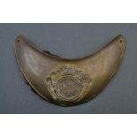 A 'Chasseur' officer's gorget