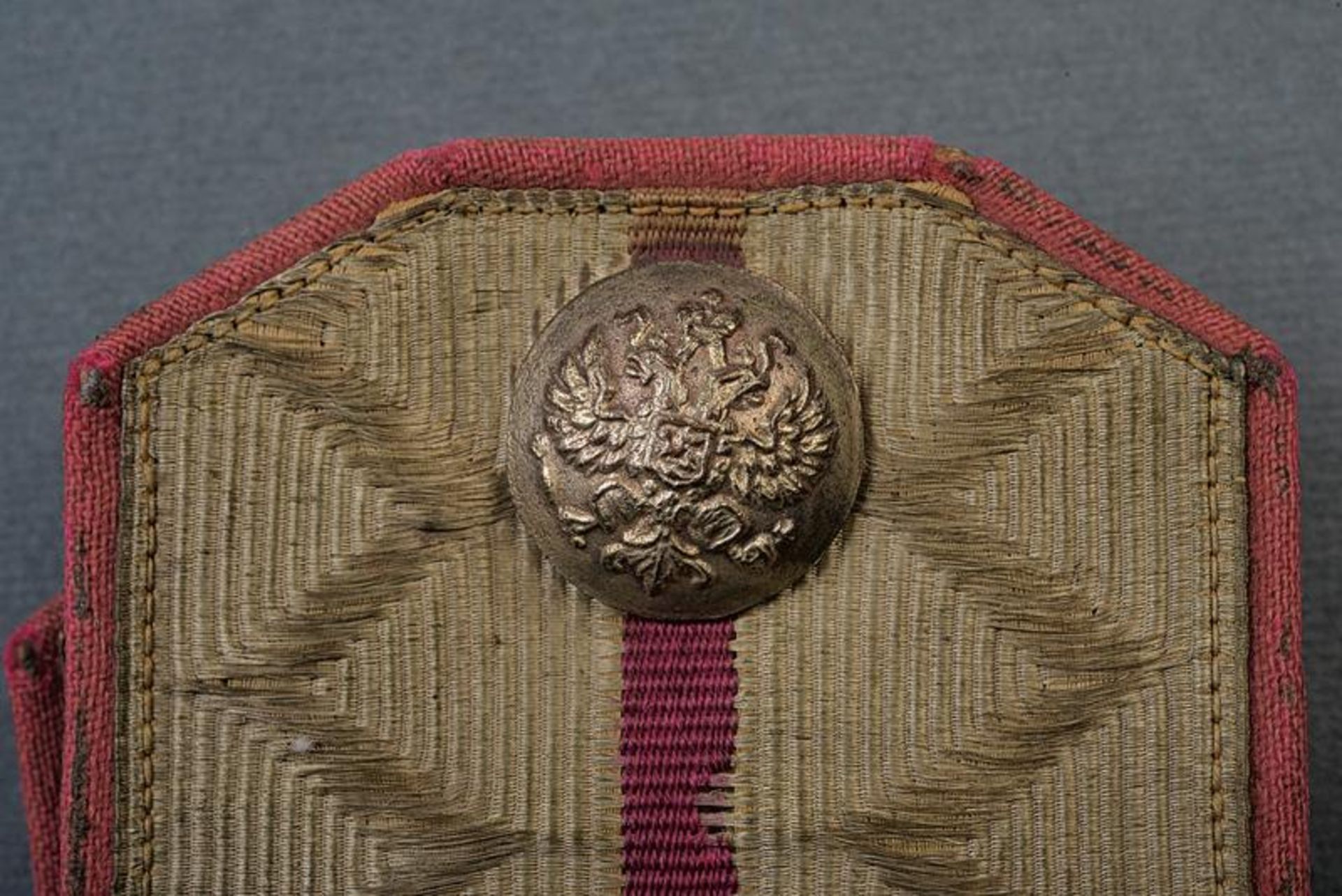 A pair of officer's shoulder boards of the Grodno Hussars - Image 3 of 3