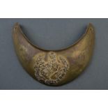 An officer's gorget epoch Luis Philippe