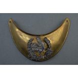 An officer's gorget epoch Luis Philippe