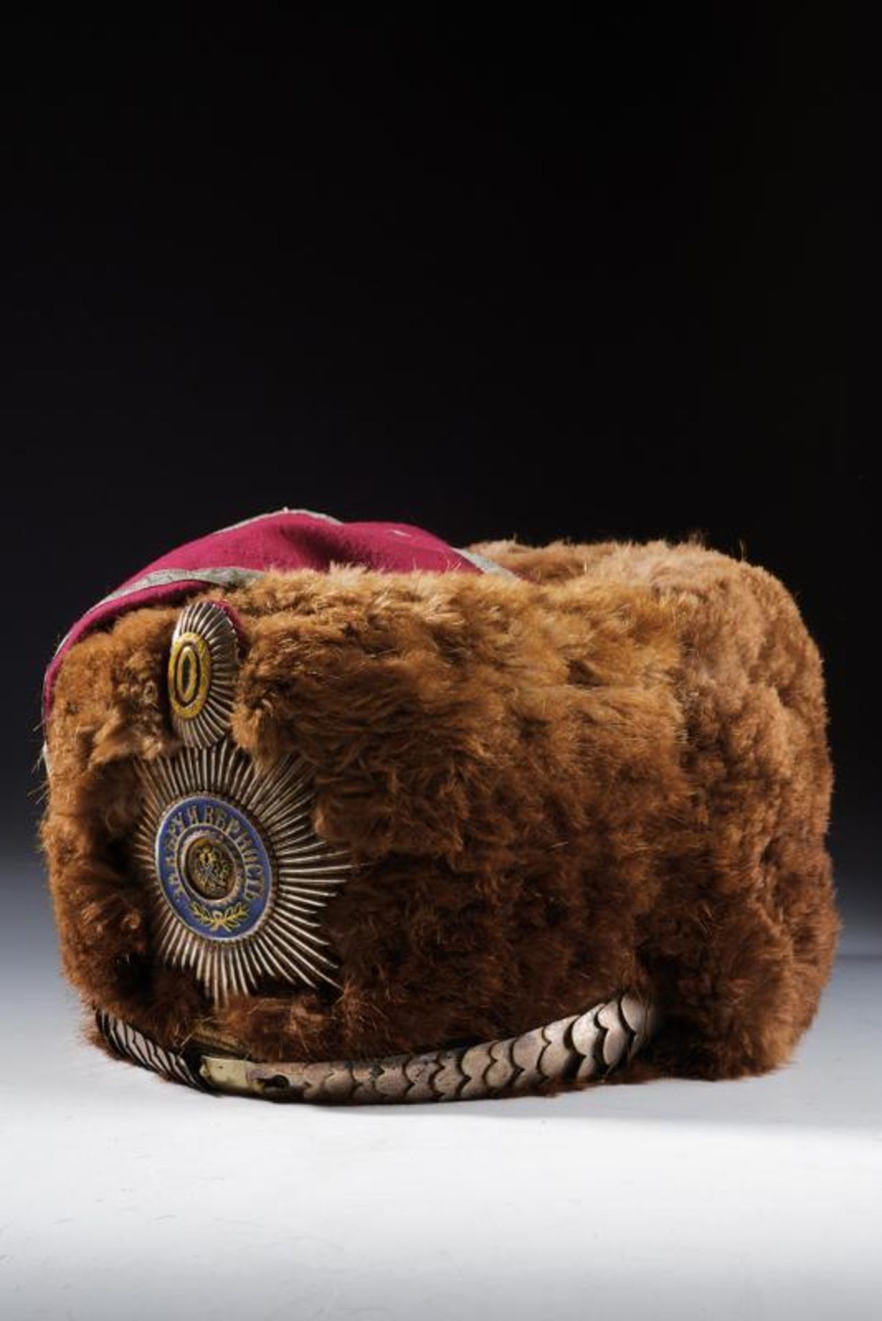 A Grodno Hussar officer's bearskin - Bild 7 aus 7