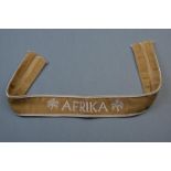 A cuff title Afrika