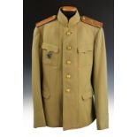 A jacket for a lieutenant of the Grenadier Artillery Brigade