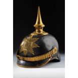 An infantry reserve officer's helmet