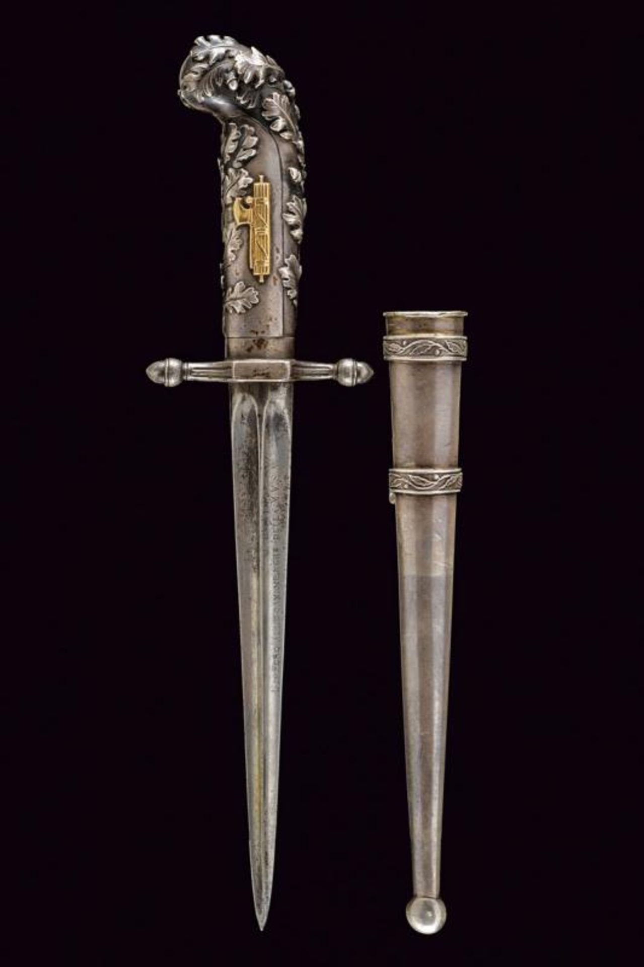 A unique 1925 mod. dagger, gifted to B. Mussolini as First Honor Leader of the MVSN - Bild 9 aus 9