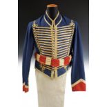 A trooper's uniform for Hussars of the Royal Guard