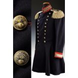 A tunic and epaulettes from Major of the Grenadier's Guards