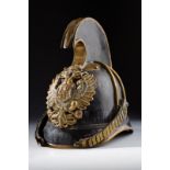 A 1905 model dragoon's helmet