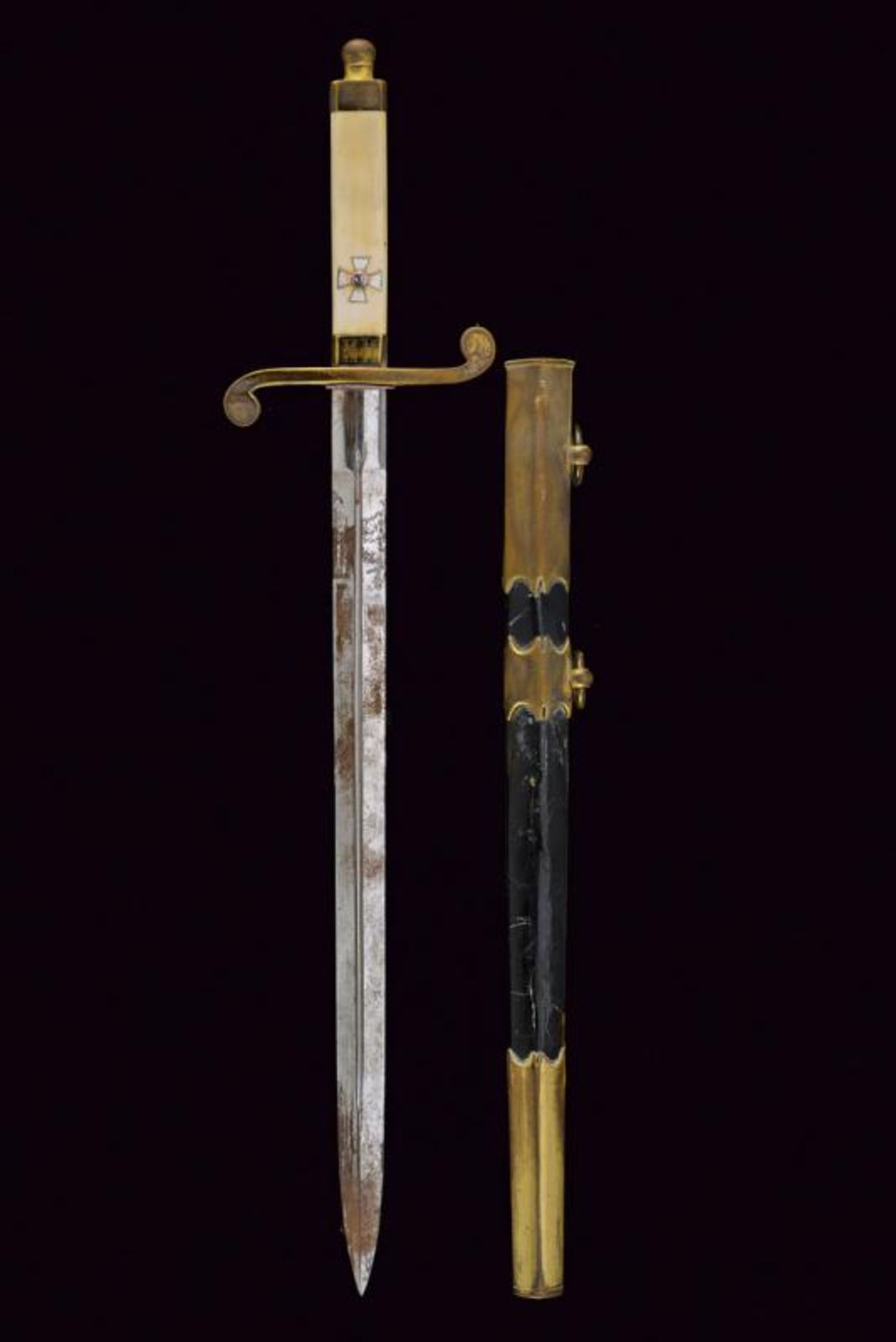 A navy officer's Kortik (dagger) with St. George order - Bild 7 aus 7