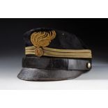 A 1895 model Carabinieri officer's peaked cap