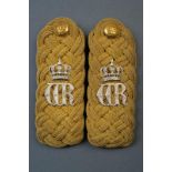 A pair of shoulder straps for a Chief Squire of the Imperial Stables