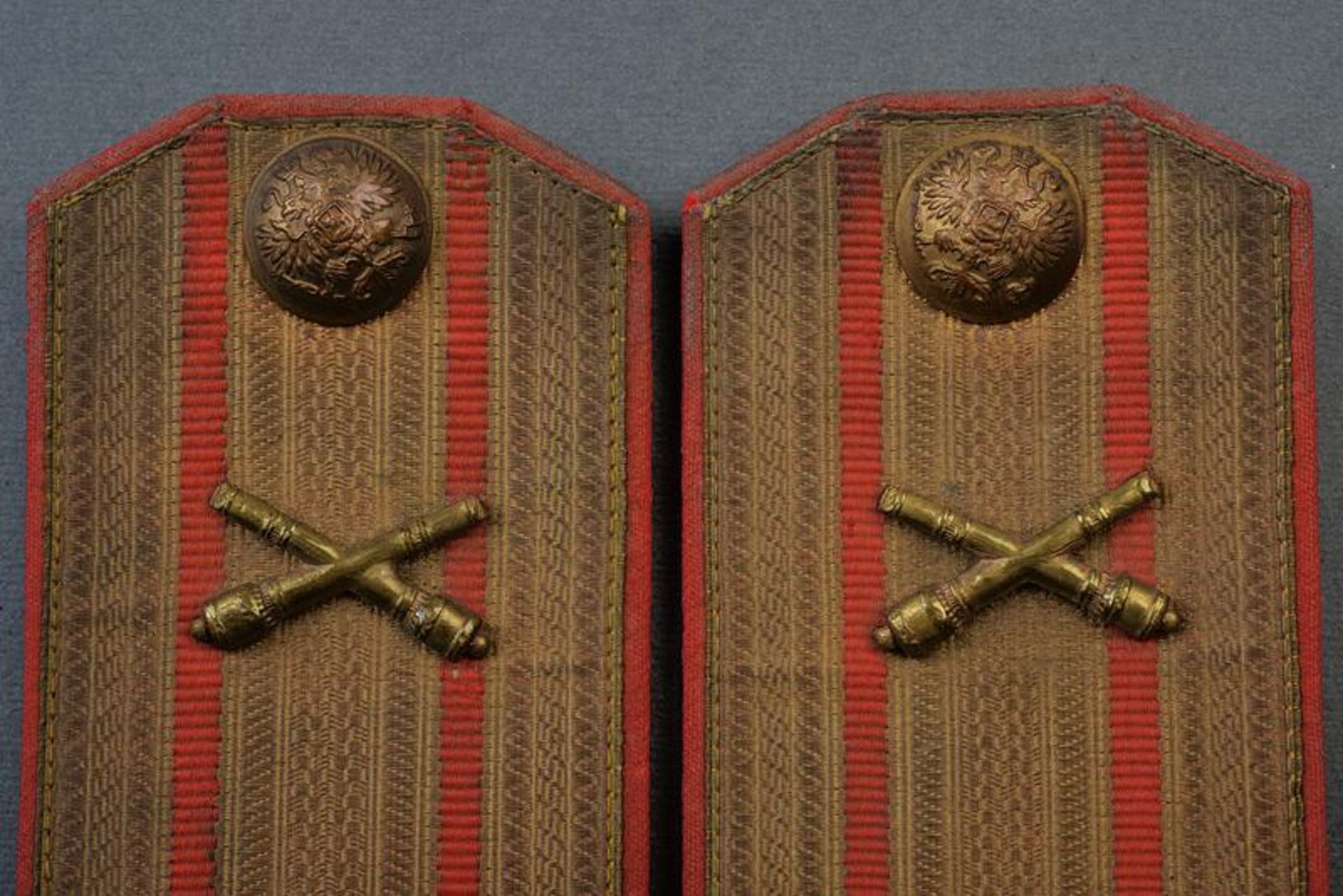 A pair of an artillery colonel's shoulder boards - Bild 2 aus 3