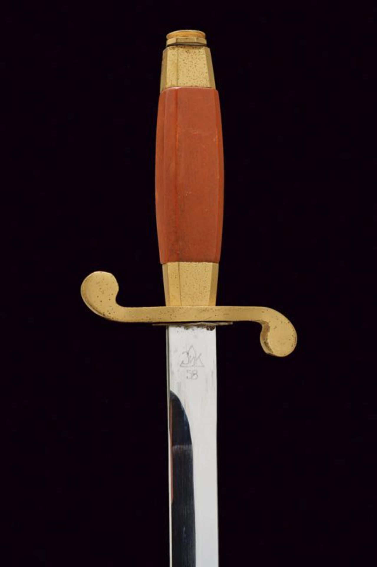 A post WW II M 1958 Cold War Dated Soviet CCCP Army Officer's Dress Dagger - Image 2 of 6