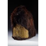 A grenadier's fur hat