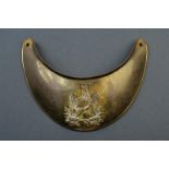 A second republic officer's gorget