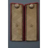 A pair of shoulder boards for the mantel of a pubblic servant