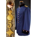 An officer's uniform of the Feldartiellerie-Regiment Nr. 5