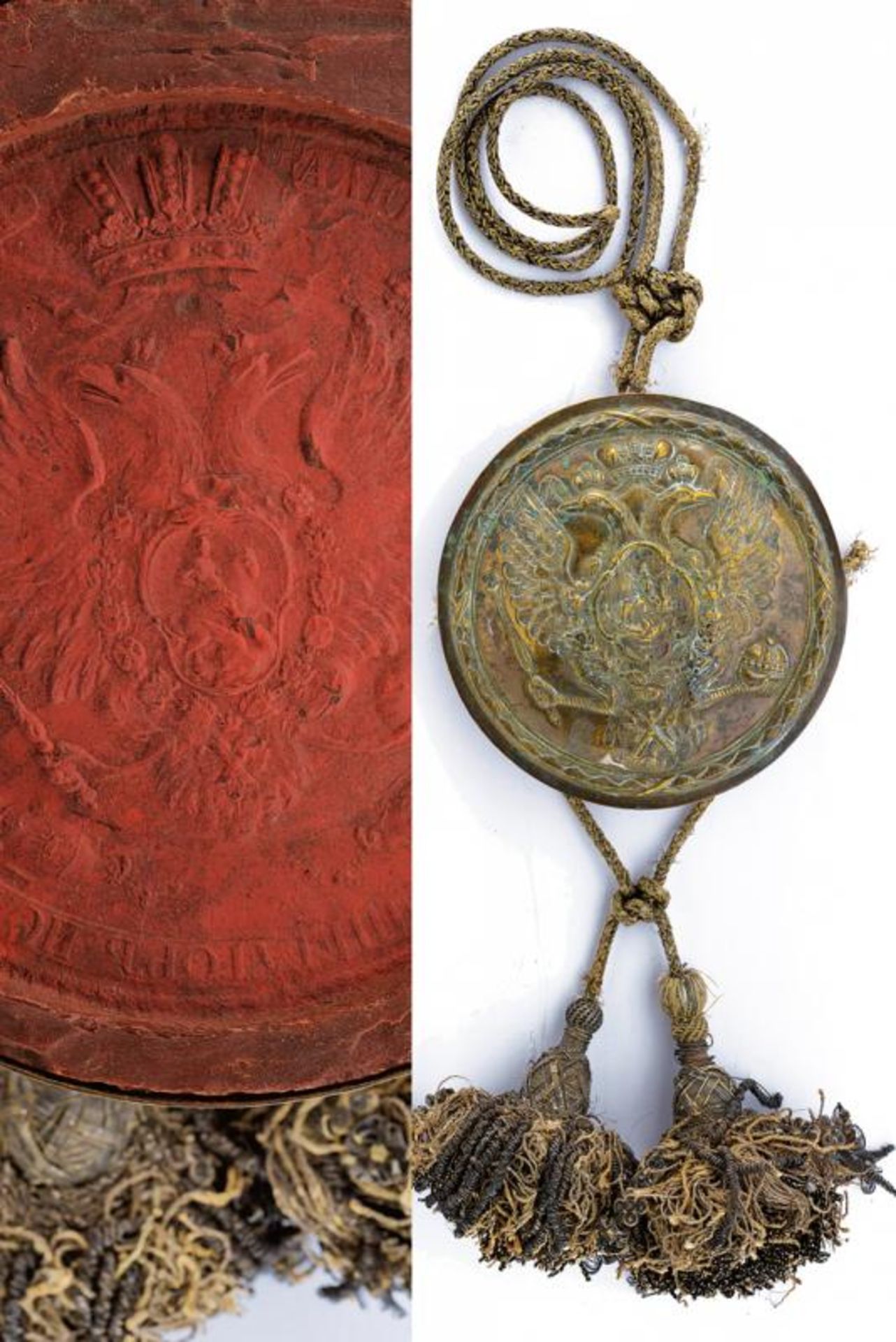 An imperial seal with case