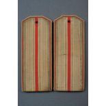 A pair of captain's shoulder boards of the Chevalier Guard Regiment