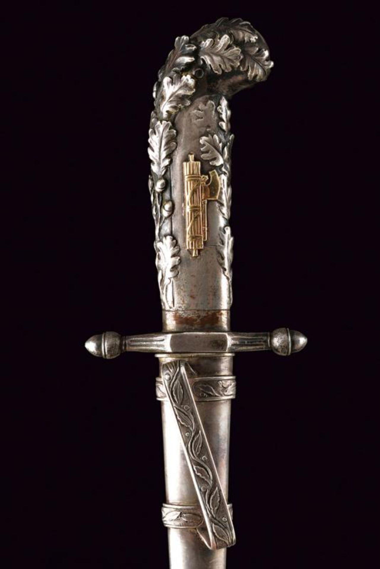 A unique 1925 mod. dagger, gifted to B. Mussolini as First Honor Leader of the MVSN - Bild 6 aus 9