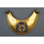 An officer's gorget