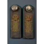 A pair of officer's shoulder boards 'Tyrol Kaiserjager'