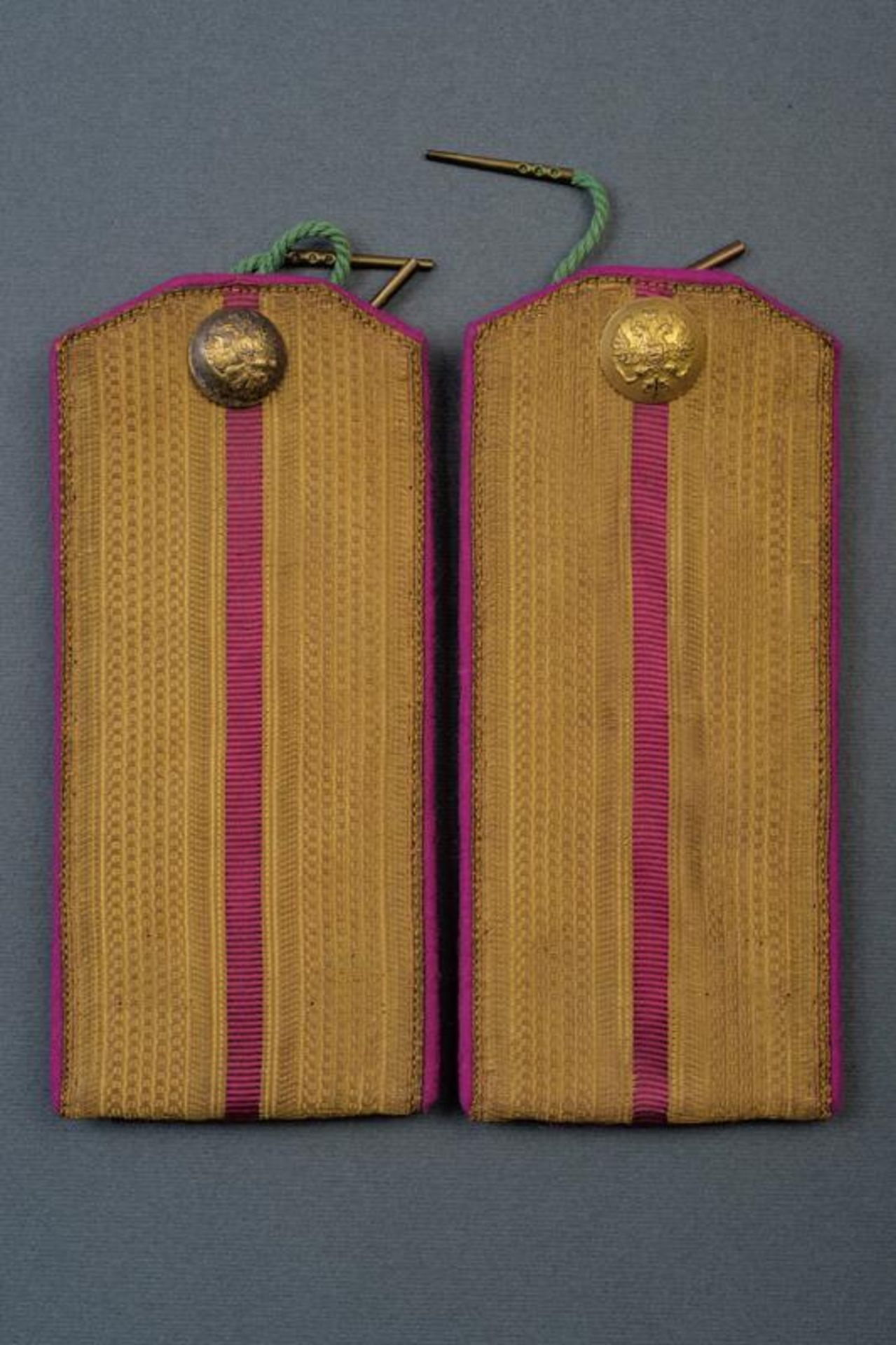 A pair of officer's shoulder boards