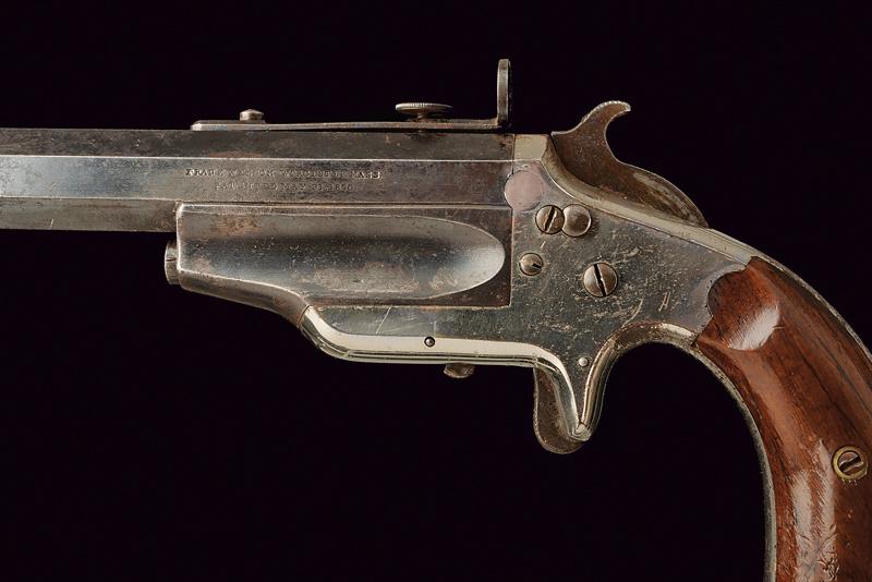 A center fire pistol with long barrel by Frank Wesson - Image 3 of 6