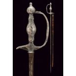 A silver mounted smallsword