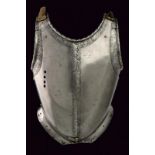 An engraved breastplate