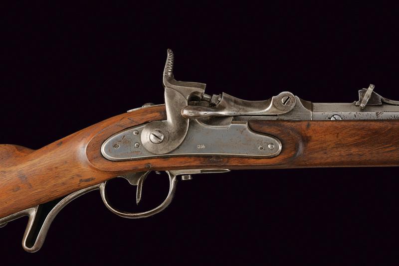 An 1867 model Jagerstutzen with Wanzel breechloading conversion and barrel bore reducer - Image 2 of 7