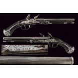 An important pair of flintlock pistols by Acqua Fresca