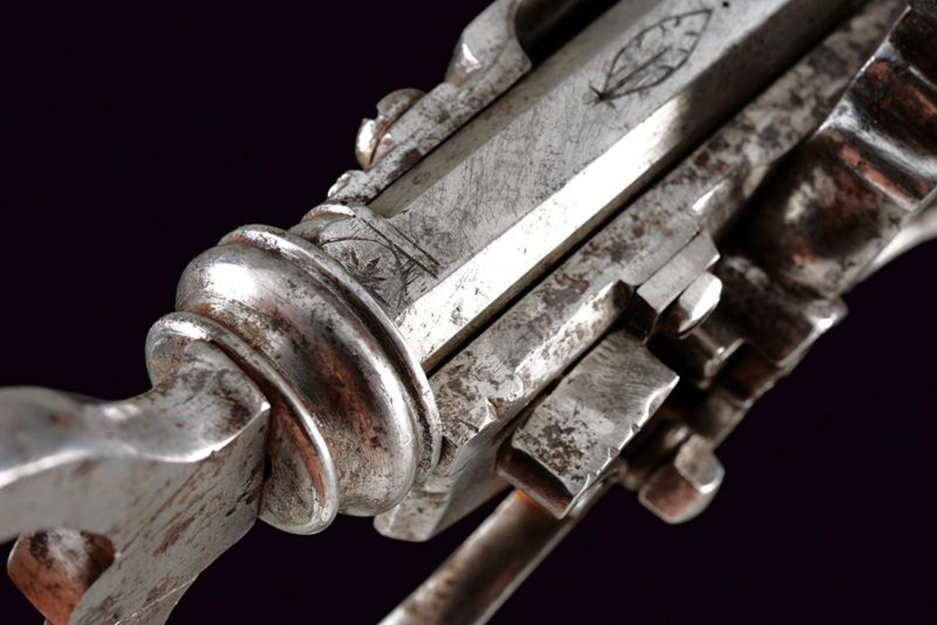 A beautiful key combined with a flintlock pistol - Image 8 of 10