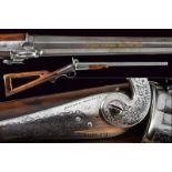 A rare breechloading percussion carbine by Lepage Moutier