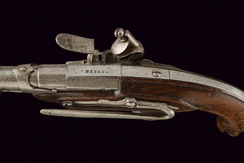 A 'Chien de mer' navy officer's flintlock pistol - Image 2 of 6