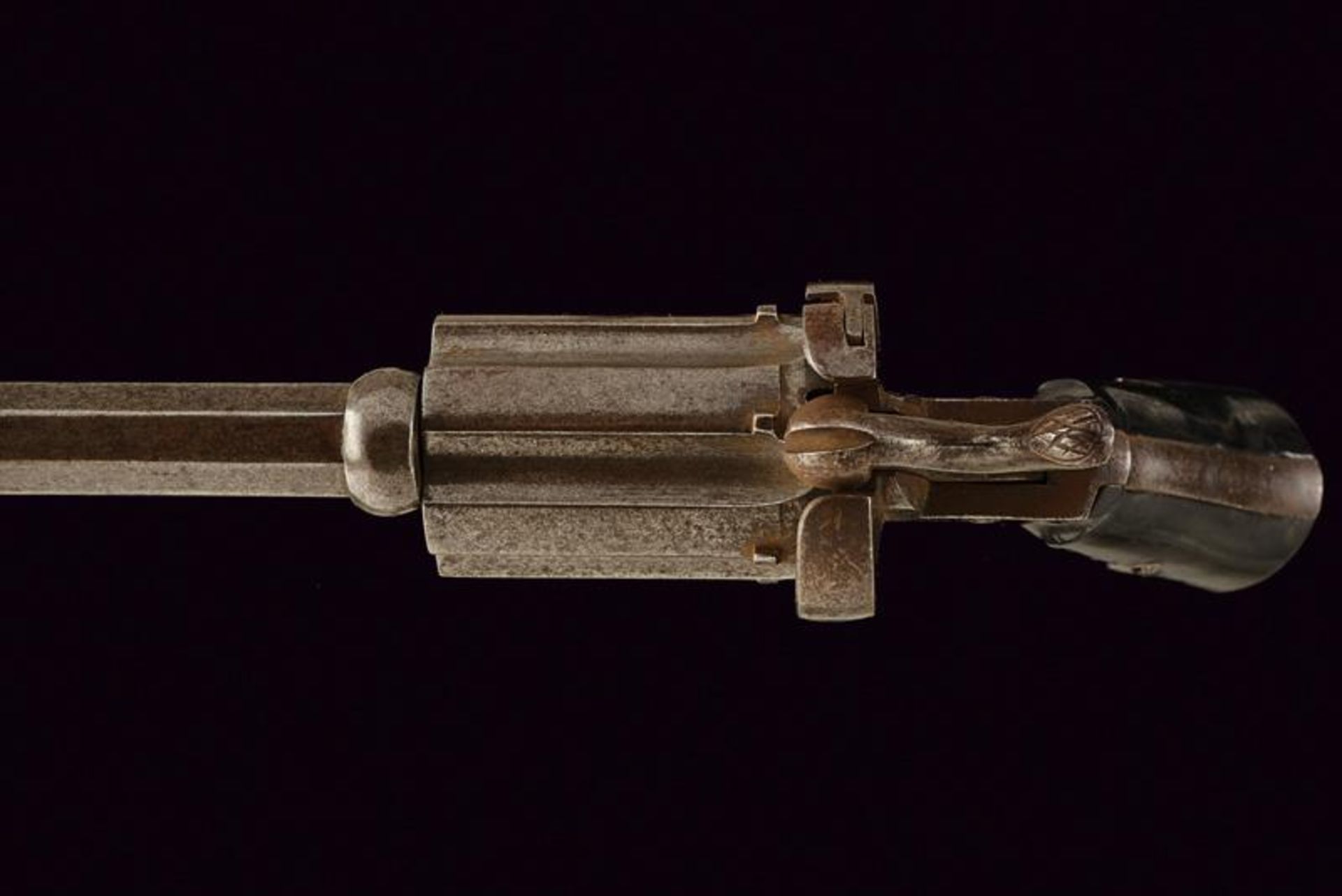 A pinfire pepperbox revolver - Bild 3 aus 4