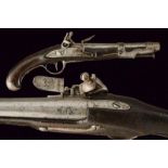 A 1763 model flintlock cavalry pistol