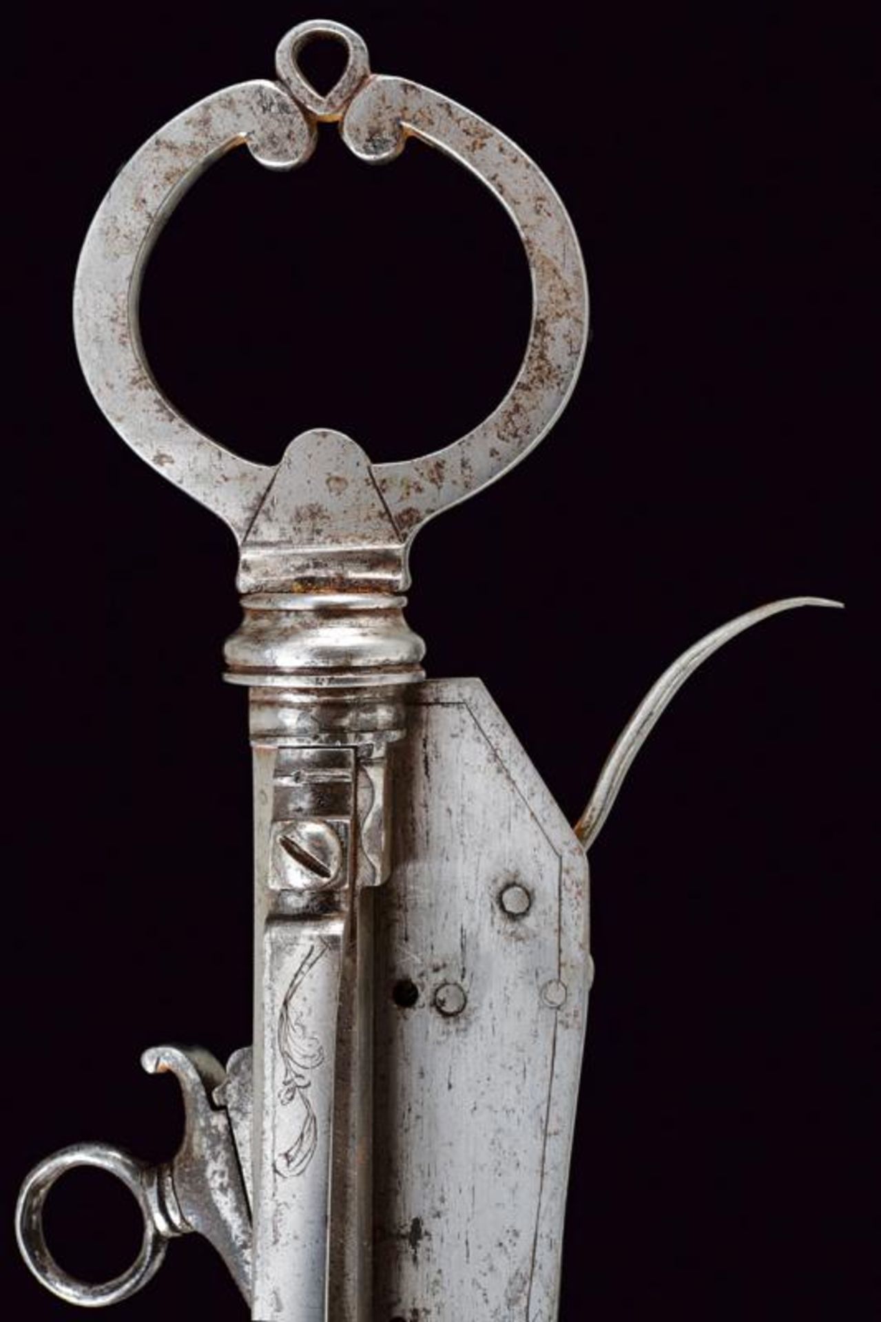 A beautiful key combined with a flintlock pistol - Image 9 of 10