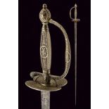 A silver mounted smallsword