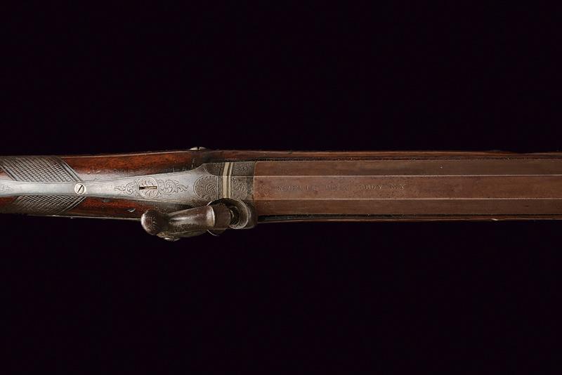 A percussion carbine by N. Lewis - Image 5 of 8