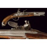 A 1763 model cavalry flintlock pistol