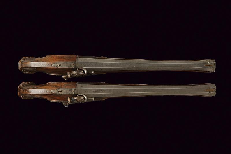 A pair of percussion pistols by Boutet, Directeur - Image 10 of 10