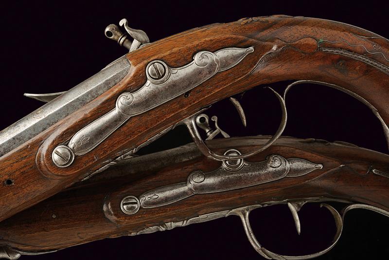 A pair of flintlock pistols - Image 6 of 6