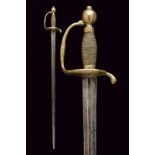 A 1734 model cavalry sword