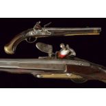 A rare 1763 model flintlock pistol for Gendarmerie de la Garde signed Simon Jourjon